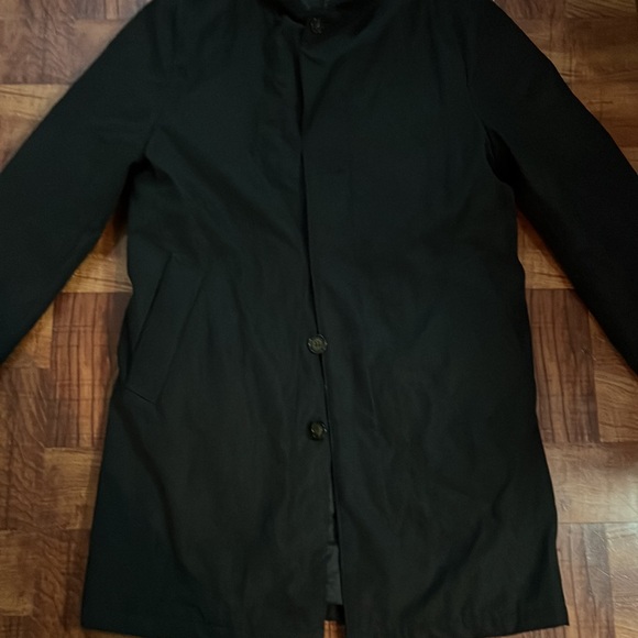 Ralph Lauren LRL Lark Rain Coat Men's Size 38 R $395 Heating Thermal Tech Black - Picture 2 of 5